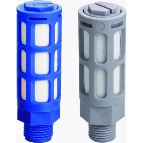 Free shipping10pcs In Lot Pneumatic 1/8" BSP Thread Plastic Exhaust Silencer Muffler , Air Valve Noise Filte PSL-01, Thread G1/8