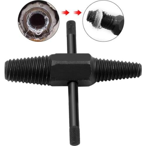Pipe Broken Screw Extractor Double Head Broken Screw Extractor Remover Professional Hand Tool Sets 1/2" 3/4" Dual Use