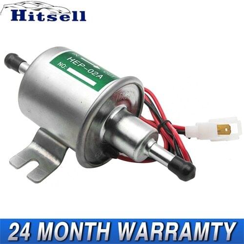 ERIKC Universal Diesel Petrol Gasoline 12V Electric Fuel Pump HEP-02A Low Pressure For Car Carburetor Motorcycle ATV HEP02A