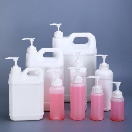 Empty pump dispenser bottle for Shampoo Lotion conditioner refillable cosmetic container 1PCS
