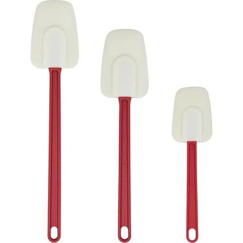 Cooking Tool Food Grade Non Stick Butter Cooking Silicone Spatula Set Cookie Pastry Scraper Cake Baking Spatula Silicone Spatula