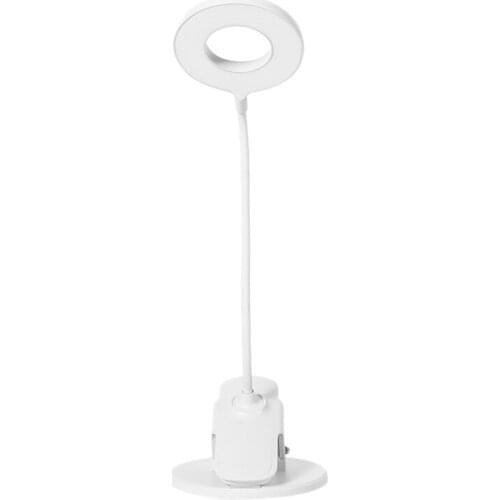 New Clip-On Reading Lamp 3 Color Temperature Contact Control Bed Lamp Table Lamp With Flexible Neck