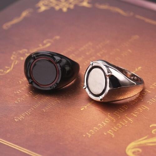 New Customizable Rings Alloy Personalize Letters Signet Ring For Women Men Fashion Wedding Jewelry Gifts