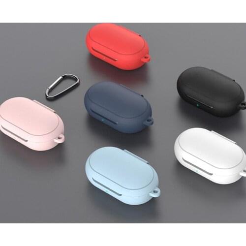 Silicone Headphone Case Humanized Protective Cover With Lock Waterproof Shockproof Earphone Case For Samsung Galaxy Buds Plus