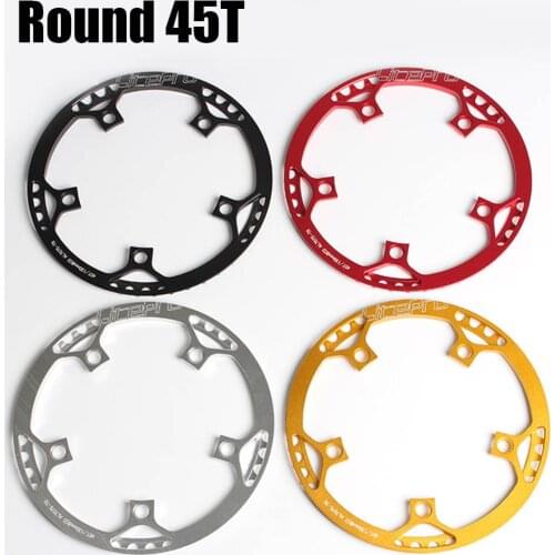 Bicycle Chainwheel Litepro 45T Superlight Chainring 130mm BCD A7075-T651 Aluminum BMX Folding Bike Crankset Parts