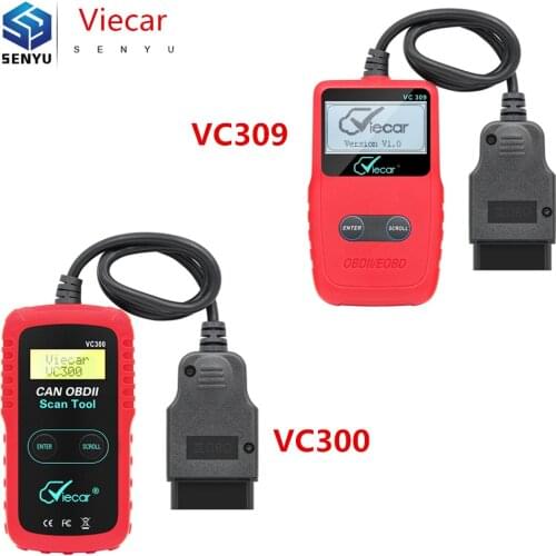 Viecar VC309 VC300 ELM 327 V1.5 OBD OBD 2 Car Diagnostic Auto tool OBD2 Scanner Automotivo odb2 ELM327 V1.5 CY300 Code Reader