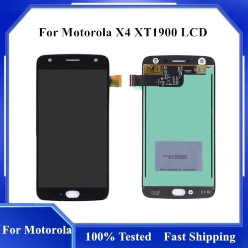 5.2" NEW Lcd For Motorola For Moto X4 XT1900 LCD Display+Touch Screen Digitizer Assembly for Moto X4 Display Free Tools
