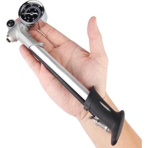 300PSI US Valve Portable MTB Mountain Bike Hand Pump Bicycle Tire Pump Mini Basketball Air Inflator Cycling Accessories