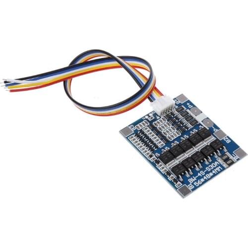 4S 30A 12.8V w/Balance 3.2V LiFePo4 LiFe 18650 Battery BMS Protection PCB Board