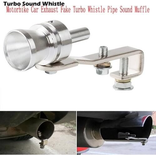 Car Exhaust Sound Muffler Fake Turbo Whistle Pipe For Chevrolet Cruze Aveo Captiva Lacetti TRAX Sail Lada Granta Kalina Priora