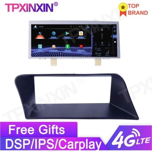 Android Wireless Carplay 6+128G For Lexus RX270 RX350 RX450H 2009-2015 Car Multimedia Player GPS Navigation Tape Recorder Radio