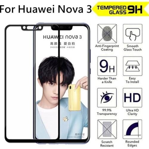 C.J.D.J.H Screen Protectors For Huawei Nova 3