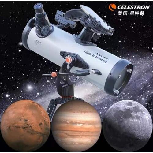 Celestron StarSense Explorer LT 114AZ Smartphone App-Enabled Professional 114mm Newtonian Reflector Astronomical Telescope