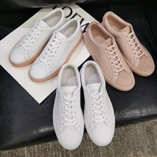 Casual shoes Design Women Graffiti Heart Metal Decoration Shoes Brand Fashion Girl White Thick Heel Sneakers Casual 34-43 size