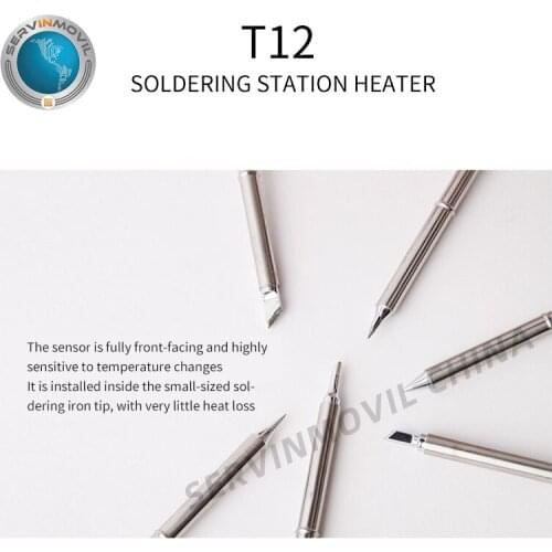 T12 Soldering Iron Tip For HAKKO T12 Handle FX951 FX951 Solder Station Rapaid Heating Tip T12-K KF BL C1 BC2