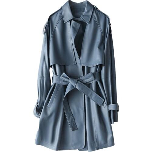 2020 new, real sheepskin, genuine womens, spring-autumn, korean womens leather jacket