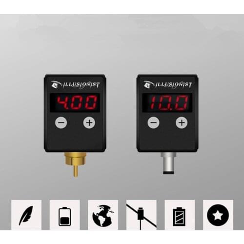 New Rechargable Machine Battery Wireless Tattoo Power Supply For RCA/DC Tattoo Machine Gun Supply