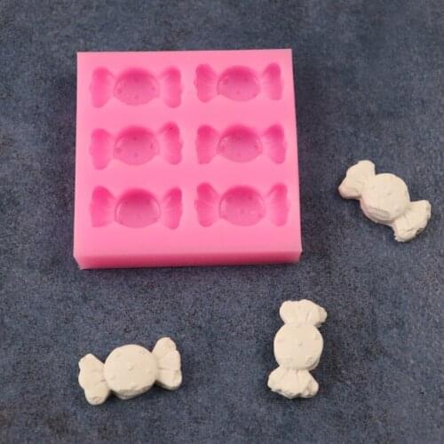 A New 6 - Piece Confectionery Candy Chocolate Mold Chocolate Ake Decoration Baking Mold A1656