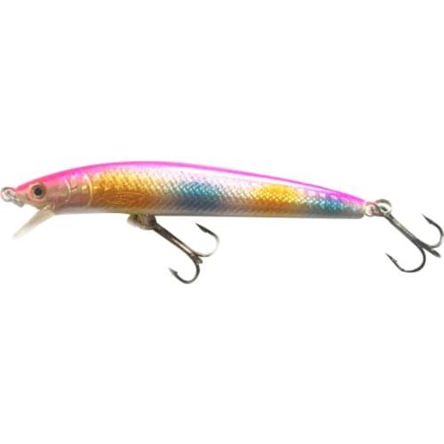 DONQL Minnow Fishing Lure 10cm 7.5g Hard Bait 3D Eyes Fishing Wobbler Crankbait Fishing Tackle Baits With Treble Hooks