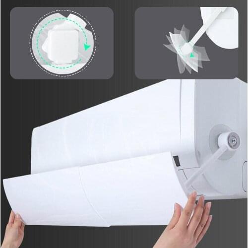 Anti-direct Retractable Air Conditioner Cover Exhaust Fan Wind Deflector Deflector Exhaust Fan Accessories Air Conditioner