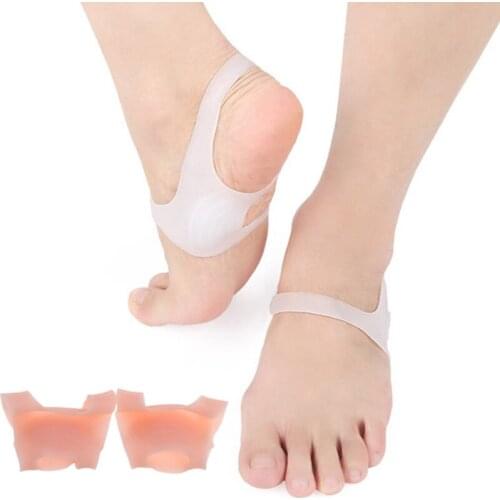 2pcs O-type Foot Corrector Insoles Pads No Slip Shoes For Men And Women Silicone Orthopedic Insoles Foot Care Tool