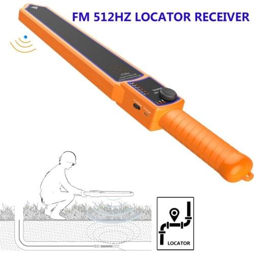 Sewer pipe detection device 512hz pipe inspection camera receiver pipe Locator for Pipe Inspection