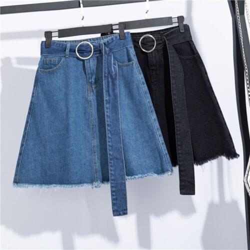 Wangxiangqian Denim Skirts For Women