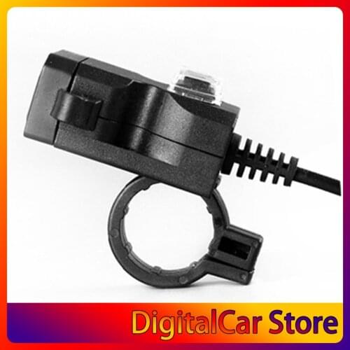 Electric Car Scooter Usb Dual Port Charger 9V-90V Two In One Rearview Mirror Waterproof Modification