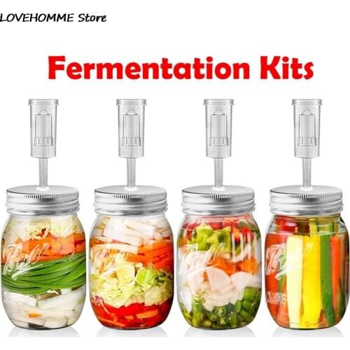 1pc Wide Mouth Mason Jar Fermentation Lid Premium Mason Jar Fermenting Lid Fermentation Kit For Wide Mouth Jars