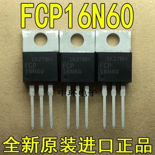10 PCS FCP16N60N FCP16N60 16N60 TO220 16A600V MOS