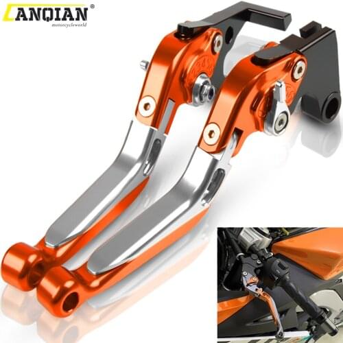 790Motorcycle Accessories Extendable Adjustable Foldable Handle Levers Brake Clutch Lever For 790 2018 2019 2020