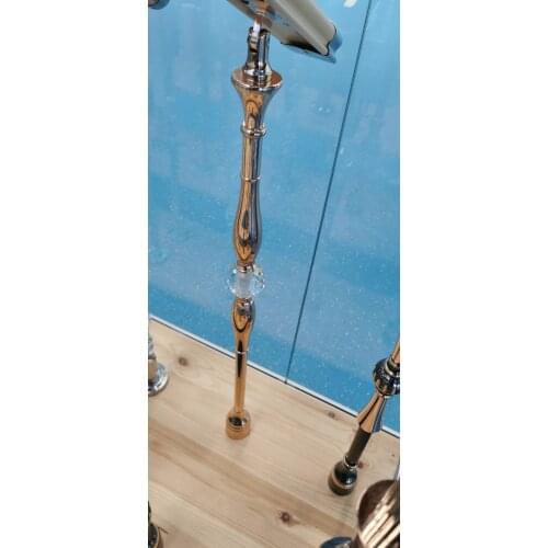 Freeshipping H950mm AL Balustrade Baluster Pole Armrest Fence Rod Handrail Railing Post Pole Baluster for Stair or Door