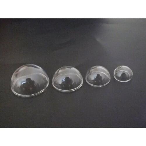 Free ship!! 15mm Handmade clear half glass globe bubble glass cover dome glass bottle glass vial necklace pendant