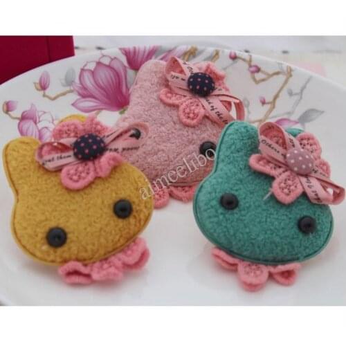 Free Shipping Diy Handmade Little Rabbit Clothes Bags Hair Accessories Shoes Decoration Accessories mix color