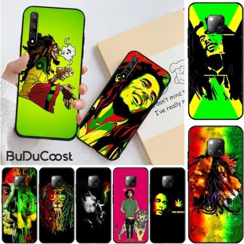 Lion Bob Marleys Lion Painted Phone Case For Huawei Honor 8X 9 10 20 Lite 7A 8A 5A 7C 10i 20i 9X Play 8C