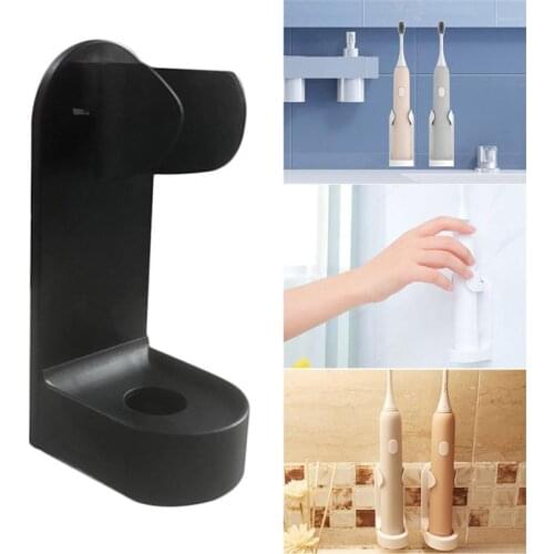 Electric Toothbrush Holder Traceless Toothbrush Stand Rack Wall-Mounted Bathroom Adapt 90% Electric Toothbrush Holder