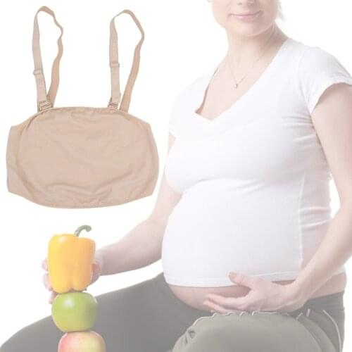 Double Shoulder Strap Fake Pregnant Belly Photo Actor Props Transgender Crossdresser False Pregnancy Belly with Suspender