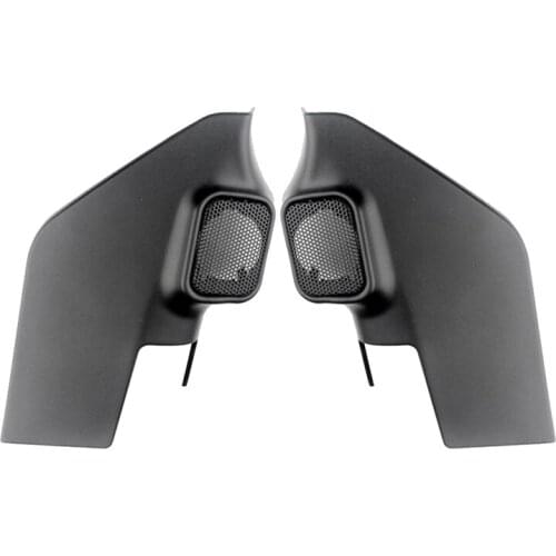 Car Door Panel Audio Horn Cover Tweeter Triangular Speaker Loudspeaker Cover Trim for Nissan Tiida 2011-2019