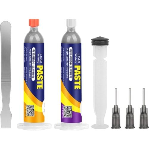 Solder Paste 183℃ Melting Point Syringe Soldering Tin Paste for Mobile Phone BGA PCB SMT Welding Rework Tools