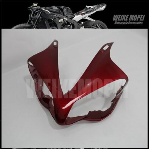 Front Upper Fairing Headlight Cowl Nose Panlel Fit For YAMAHA YZF1000 07 08 R1 2007 2008