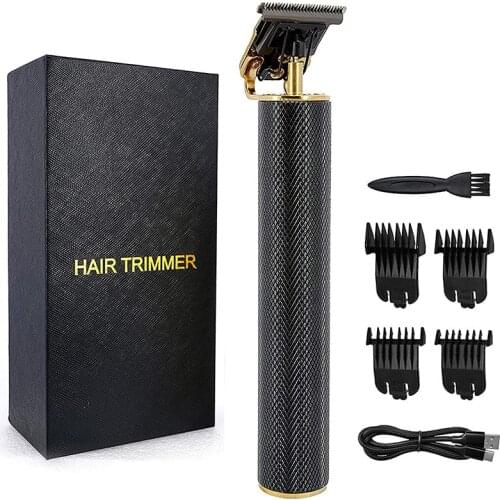 2020 USB T9 Rechargeable Hair Clipper Electric hair trimmer Cordless Shaver Trimmer 0mm Men Barber Hair Cutting Machine for men