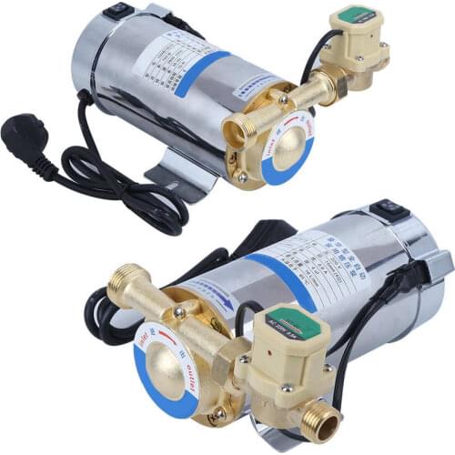 AC 220V 150W Automatic Booster Pump Household Mute For Home Shower Washing Machine With Water Control Switch