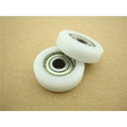 High quality polyformaldehyde POM coated ball bearings 625zz embedded bearing Total Diamater: 5*22*7mm