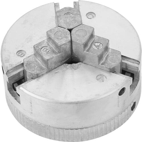 Z011 Zinc Alloy 3-Jaw Chuck Clamp Accessory For Mini Metal Lathe Accessory Chuck Lathe Part For Mini Metal Lathe Chuck