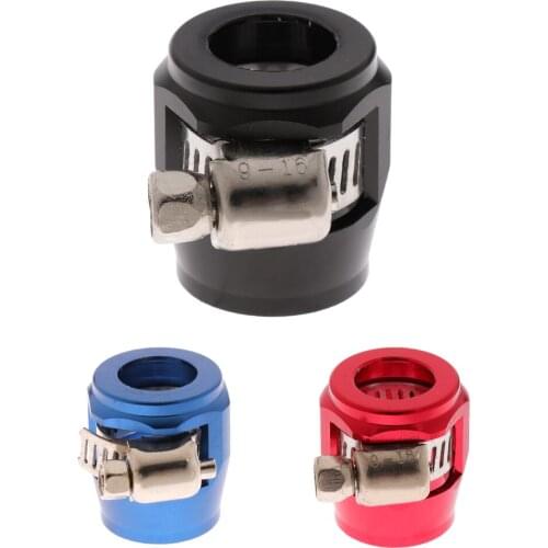 Replacement Car AN-8 Fuel Oil Water Pipe Hose End Finisher Clip Clamp