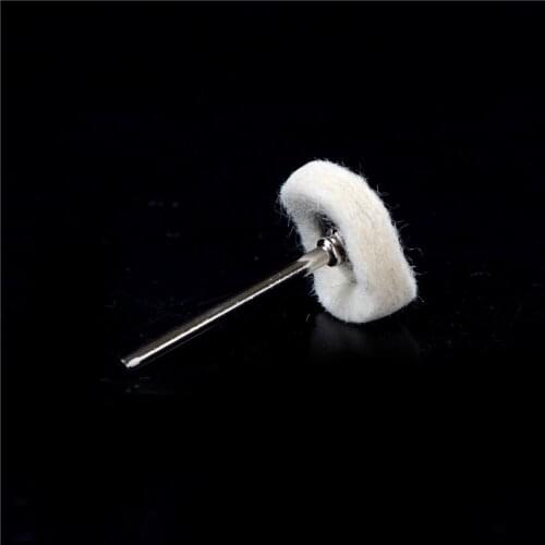 10Pcs Dremel Accessories Polishing Wheel Polishing Tools Wool Felt Metal Surface Buffing Polishing Wheel for Rotary Tool