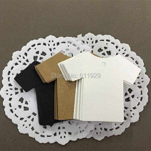 Free shipping blank shape cutting paper tag 6x5cm/clothing hang tag/garment printed tag/DIY gift label/price tag print 500 pcs