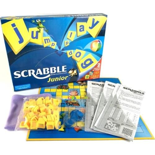 Child gift Letter Games Quality Scrabble Games English Spelling Learning Puzzles Kids Table Jigsaw Table Jigsaw Words Teaching