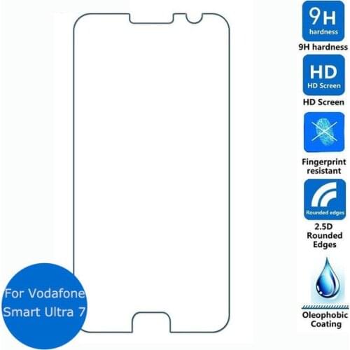 For Vodafone Smart ultra 7 Tempered Glass 9H Protective Case Film On The Screen Protector for Smart Ultar7 Guard