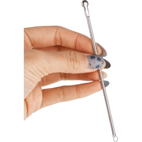 1pcs Stainless Steel Acne Removal Needles Silver Pimple Blackhead Extractor Facial Skin Care Acne Treatment Remover Tools